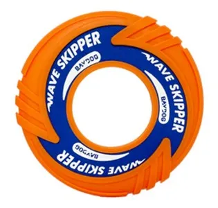 1EA Baydog Orange Wave Skipper Toy - Health/First Aid